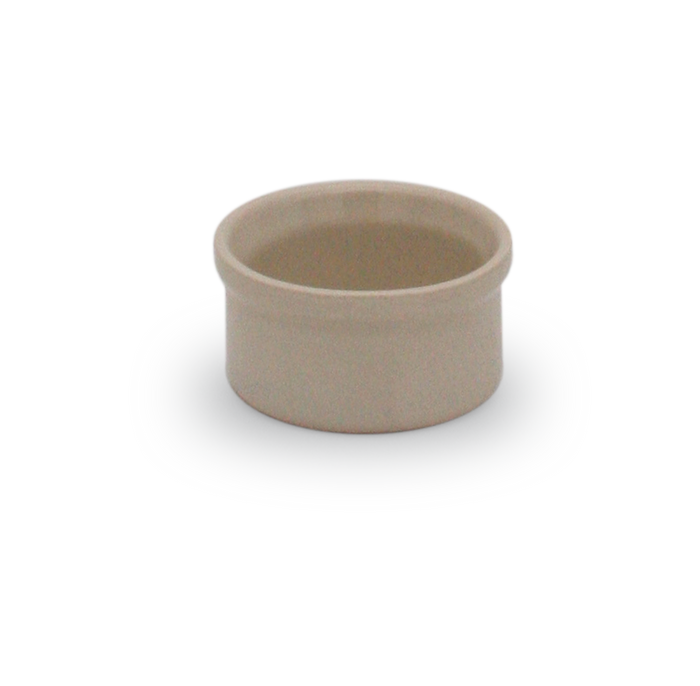 Bristol off-white stoneware ramekin for baking and serving