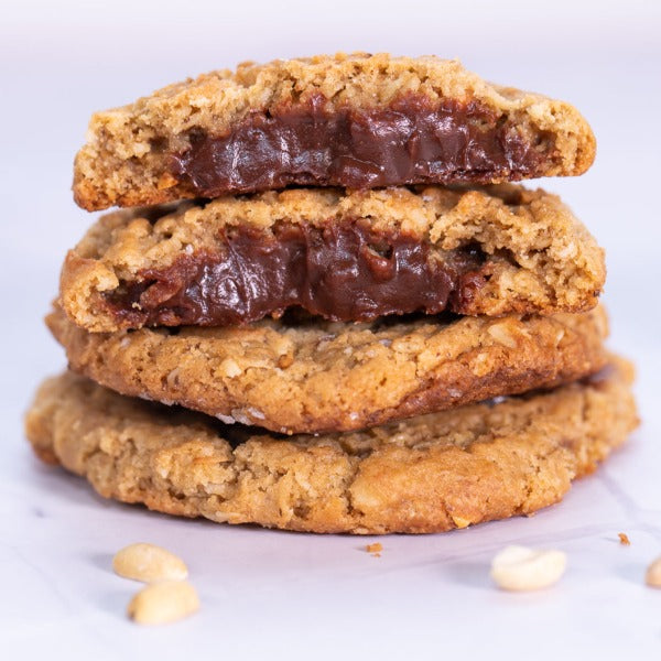 Oatmeal Peanut Butter & Chocolate LavaCookies