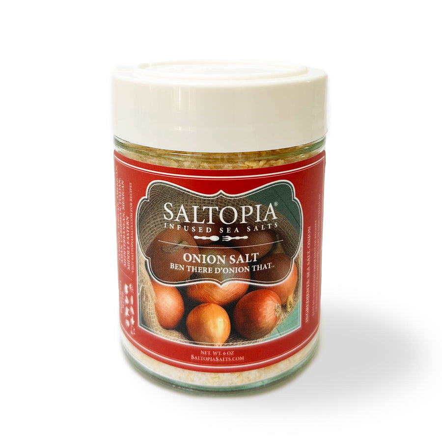 Product photo for Onion infused salt – BEN THERE, D'ONION THAT