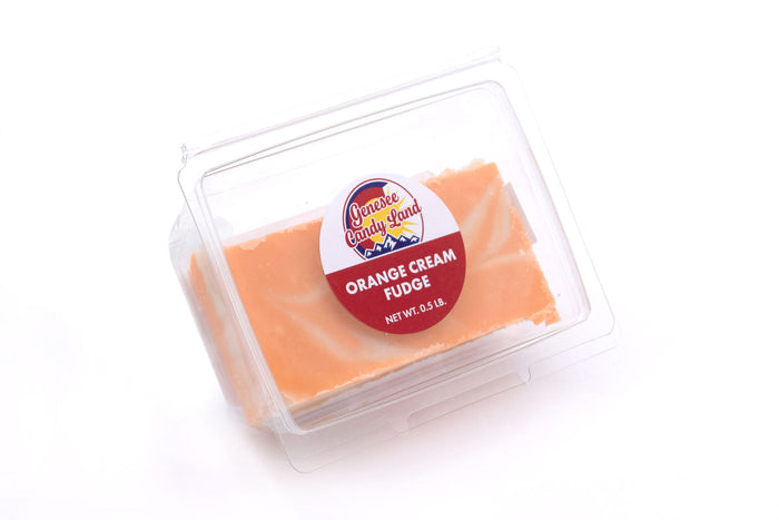 Orange Cream Fudge product photograph from Genesee Candy Land