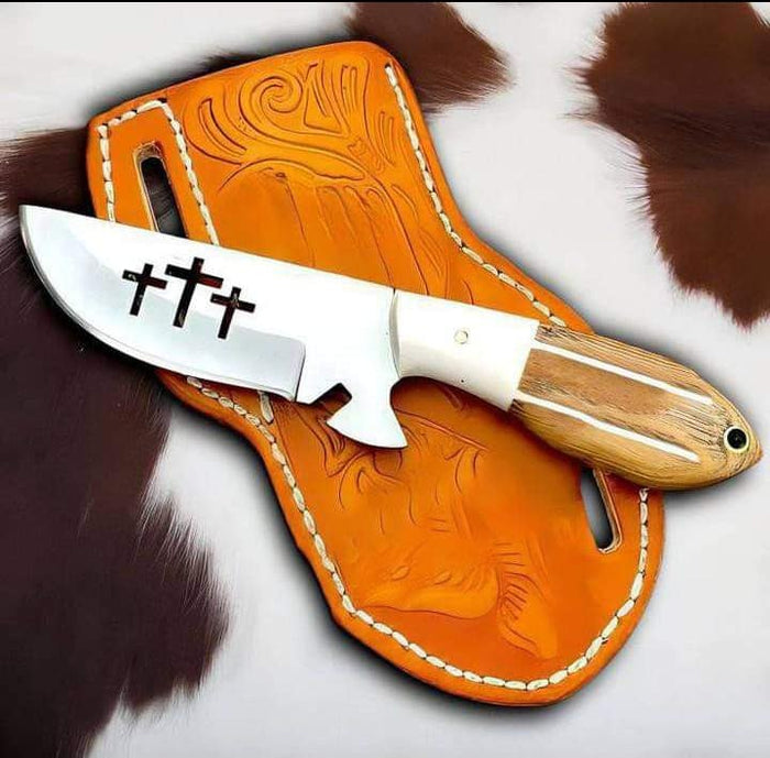 Cowboy Bull Cutter Knives – Custom Handmade with J2 Steel Blade