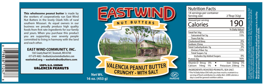 Valencia Peanut Butter – Roasted Peanuts — product image