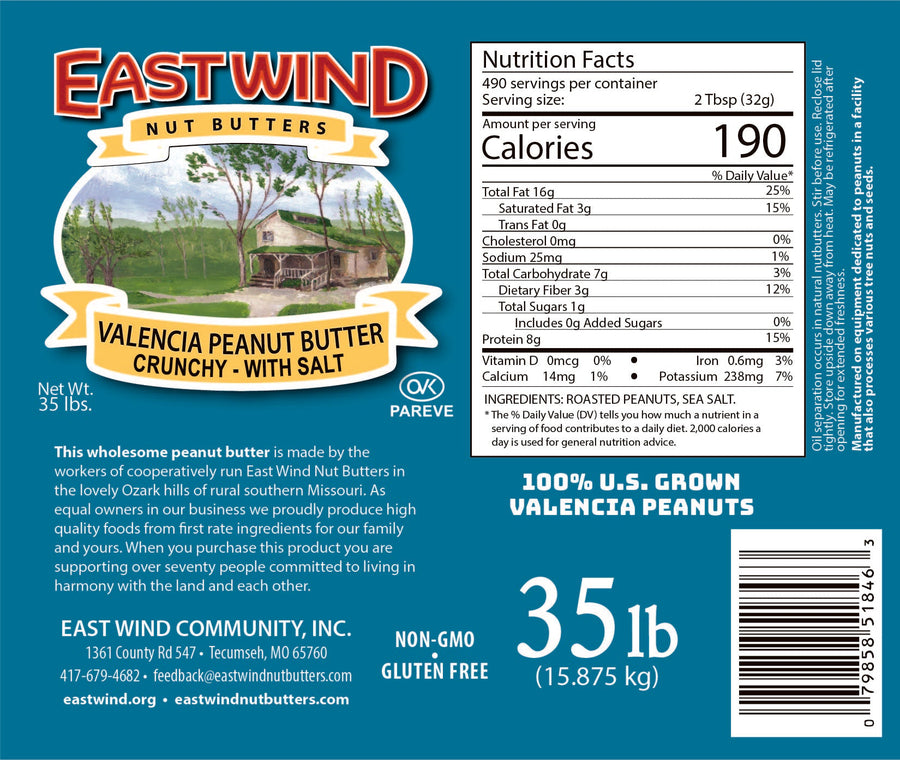 Valencia Peanut Butter – Roasted Peanuts — product image