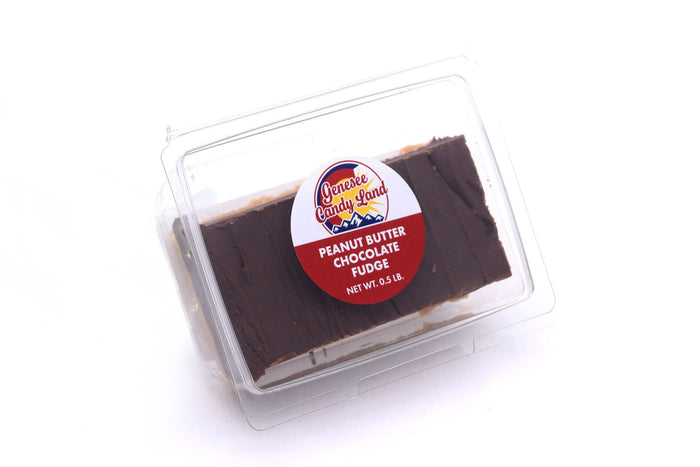 Peanut Butter Chocolate Fudge product photograph from Genesee Candy Land