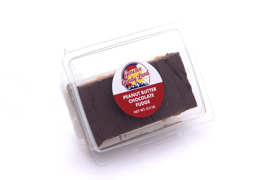 Peanut Butter Chocolate Fudge product photograph from Genesee Candy Land
