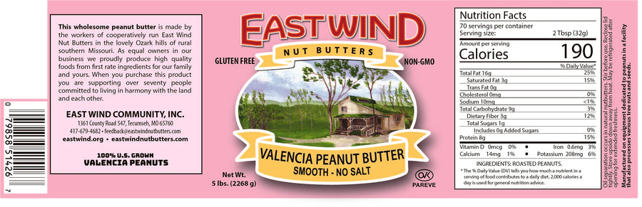 Valencia Peanut Butter – Roasted Peanuts — product image