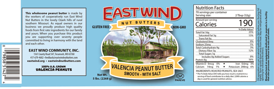 Valencia Peanut Butter – Roasted Peanuts — product image