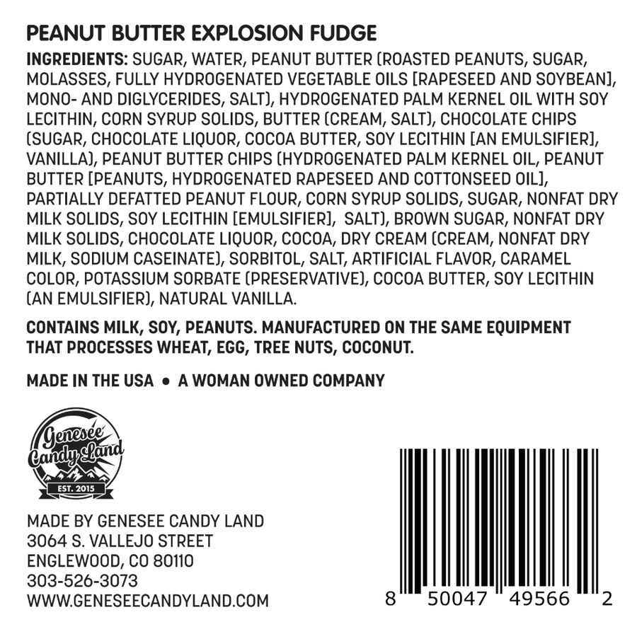 Handmade Peanut Butter Explosion Fudge – product image 7 of 7 on buyamerican.mom