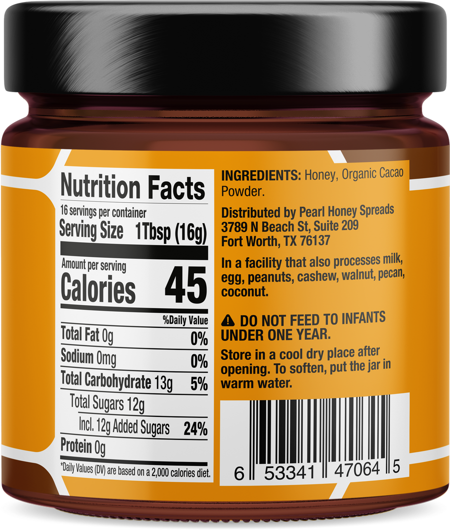 Cacao Creamed Honey Spread – product photo 3