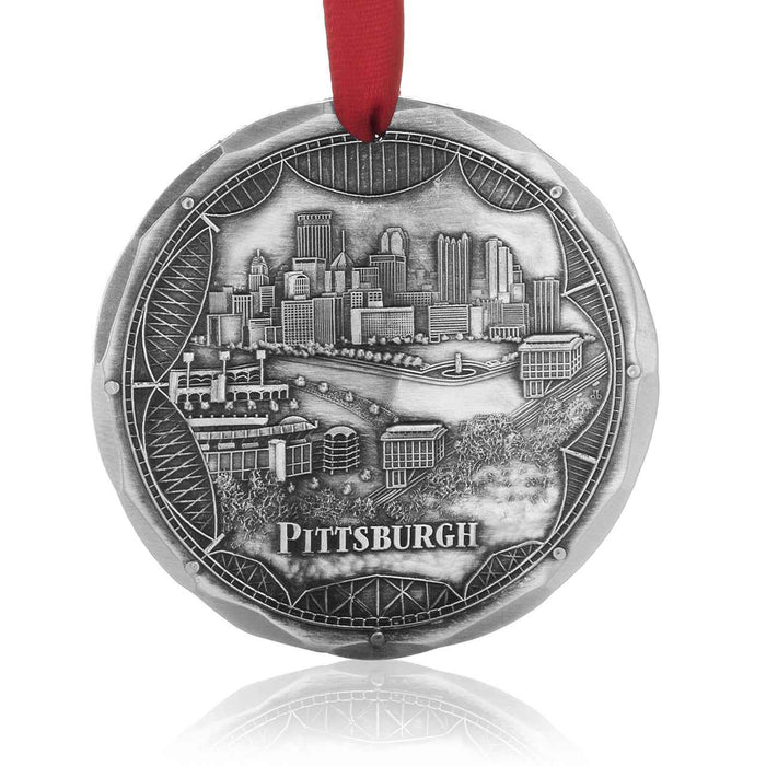 Product view of Pittsburgh Bridges Skyline Ornament