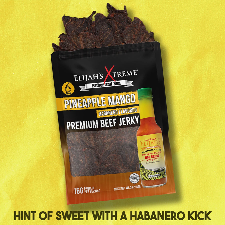 Beef Jerky Trio Variety Pack – Three Flavors — product image
