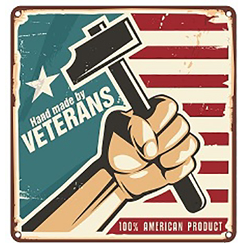5 x 9.5 foot pre-folded cotton American burial flag — product image 4