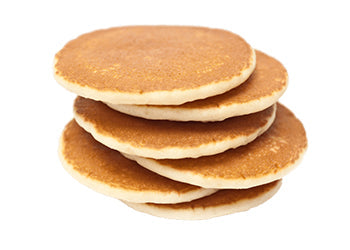 Prepared pancakes, serving suggestion