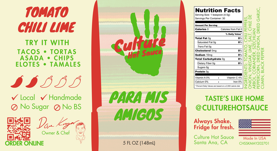 Para Mis Amigos Serrano & Tomato Hot Sauce – product photo 2