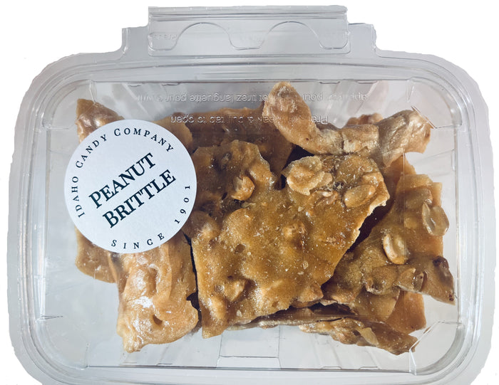 Old-Fashioned Peanut Brittle Candy – 14 oz Tub – candy product image 1