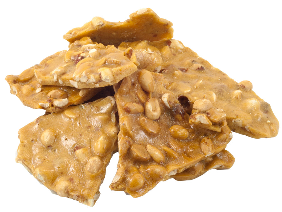Old-Fashioned Peanut Brittle Candy – 4 oz Bag – candy product image 2