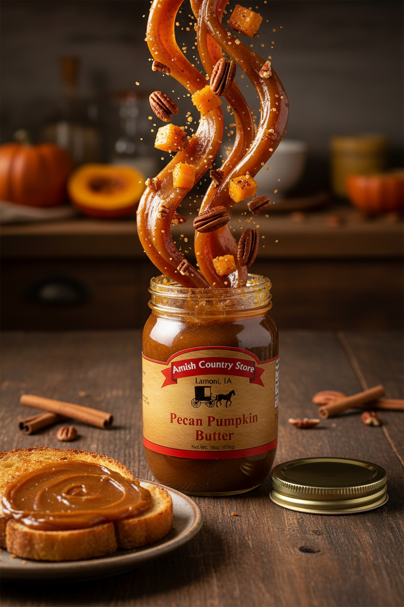 Pecan Pumpkin Butter | Spiced Pumpkin & Pecan Spread | 16 oz – product image 1