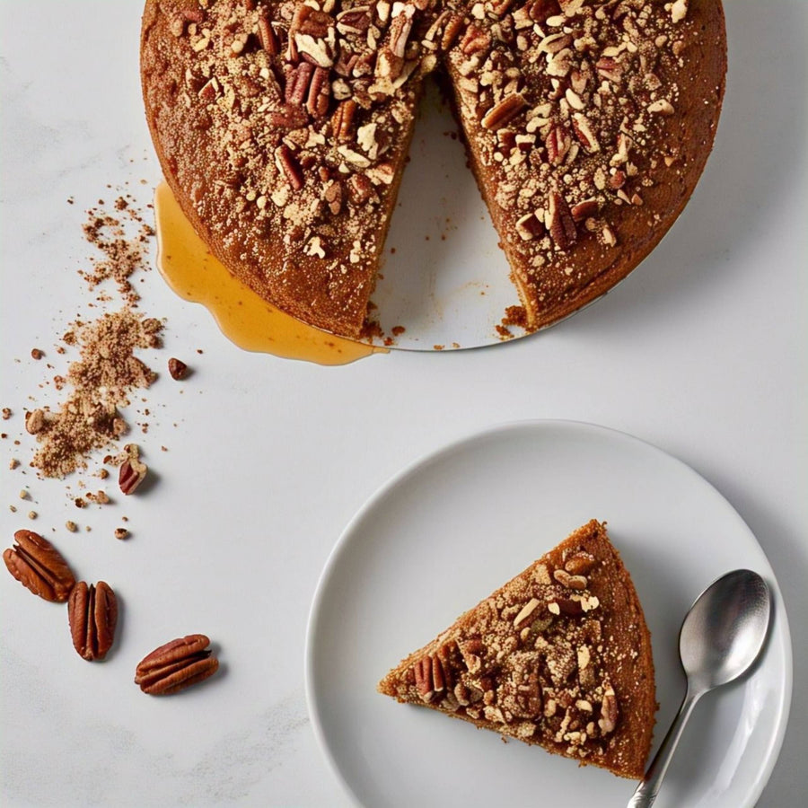 Sugar-Free Pecan Cake, 9-Inch, 2 lb