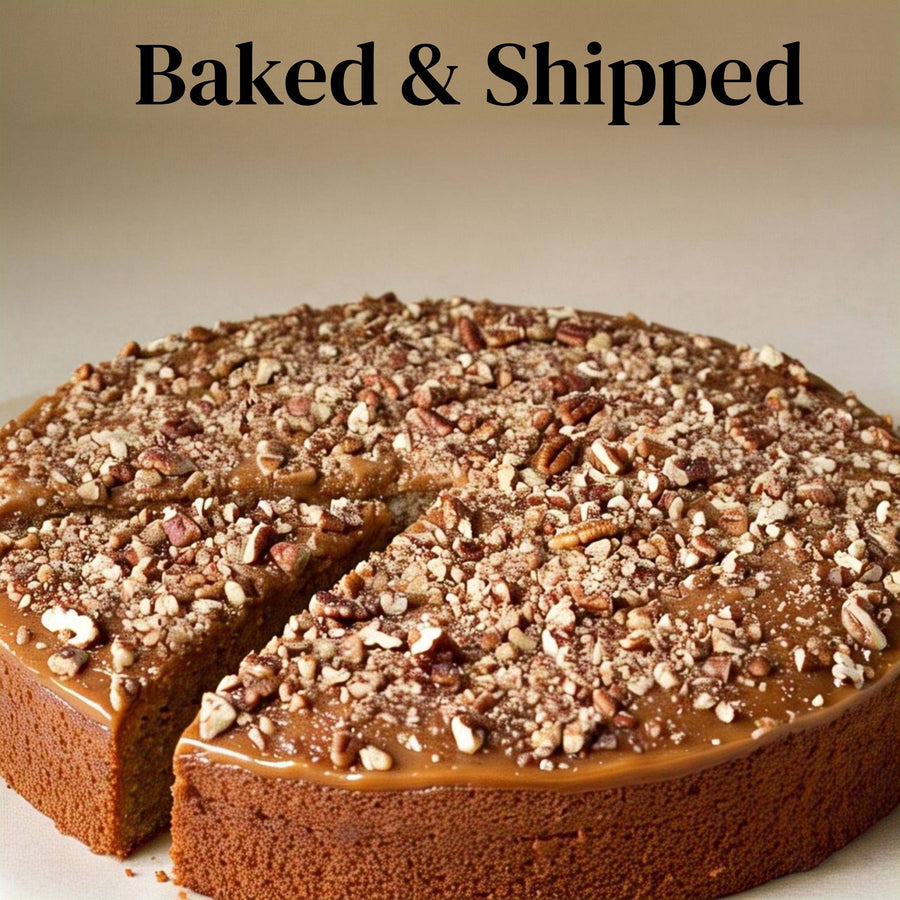 Sugar-Free Pecan Cake, 9-Inch, 2 lb