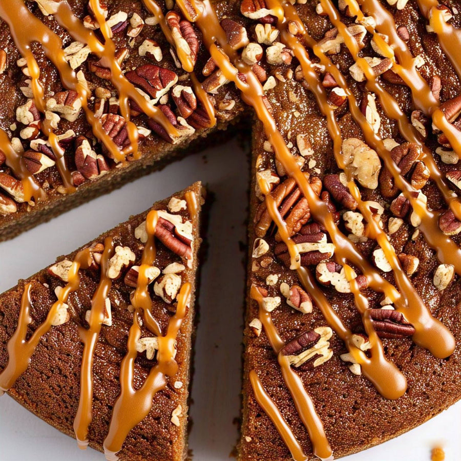 Sugar-Free Pecan Cake, 9-Inch, 2 lb