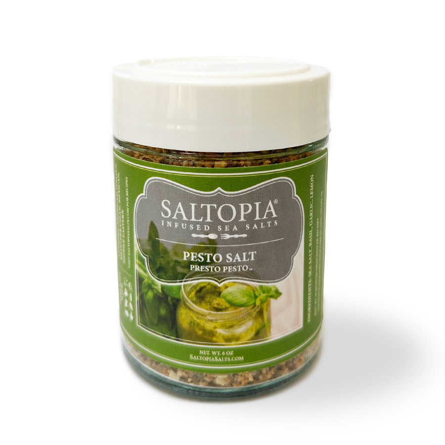 Basil, Garlic & Lemon Salt: PRESTO PESTO — product image