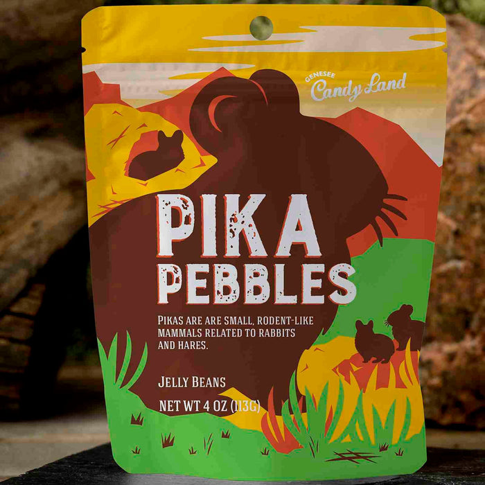 Fruity Jelly Beans – Pika Pebbles illustrated candy pouch