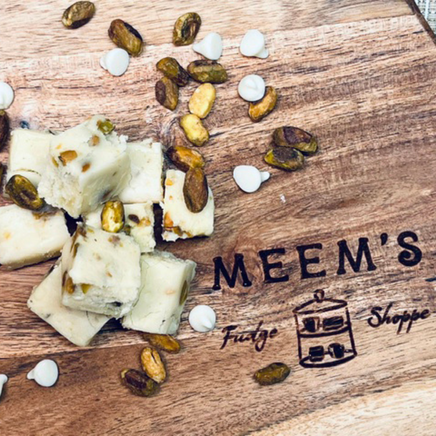 Handmade Pistachio Fudge product photograph from Meems Fudge Shoppe