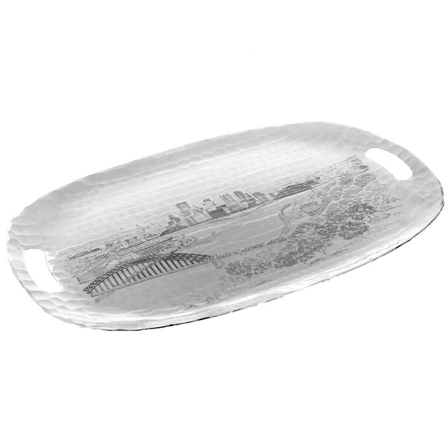 Product view of Pittsburgh Skyline Luncheon Tray