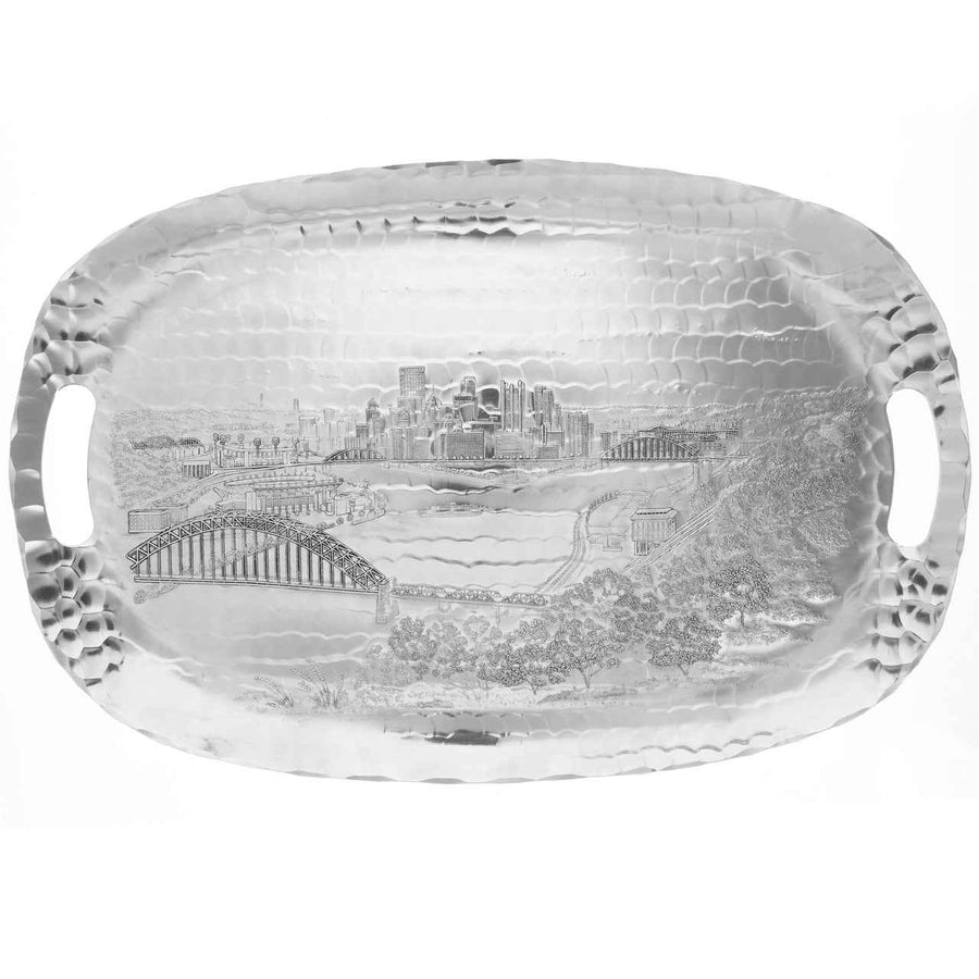 Product view of Pittsburgh Skyline Luncheon Tray
