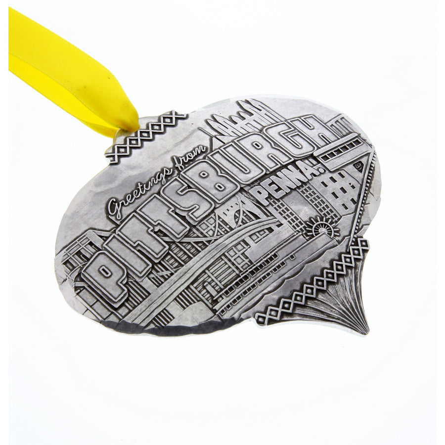 Product view of Greetings from Pittsburgh Ornament