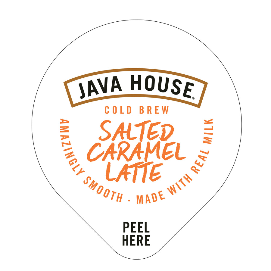 Salted Caramel Latte pod lid