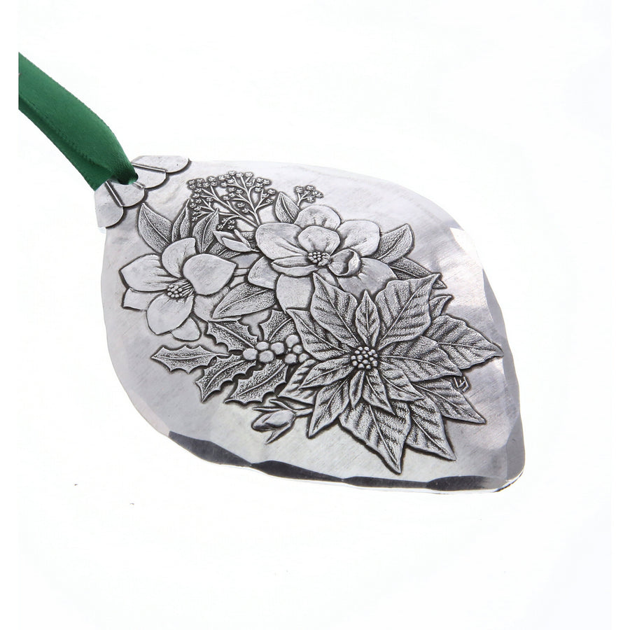Product view of Poinsettia Bulb Ornament
