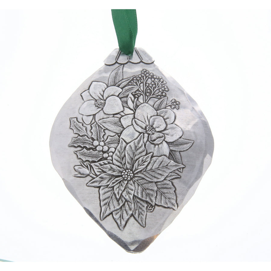 Product view of Poinsettia Bulb Ornament