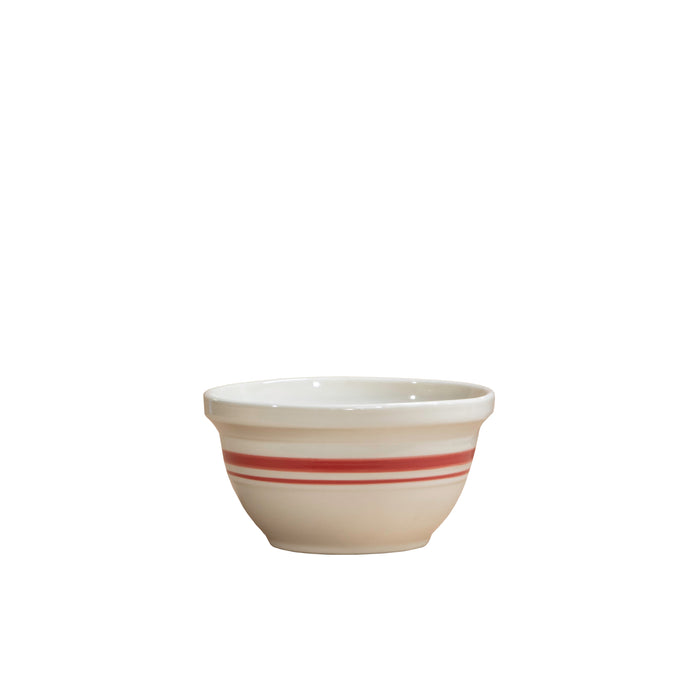 10-Inch Stoneware Mixing Bowl - Poppy Stripe