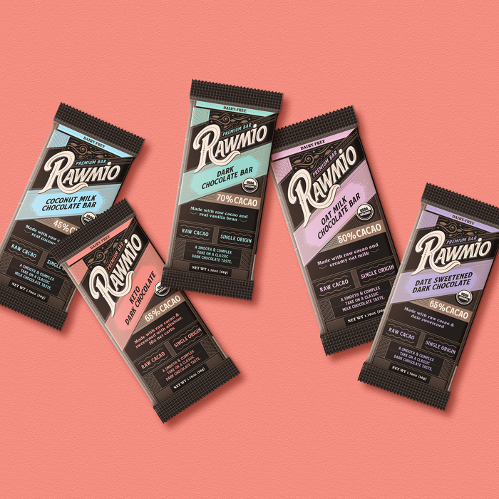 Product package photograph for Premium Bar Variety Pack of 5, 1 of each, 1.76oz