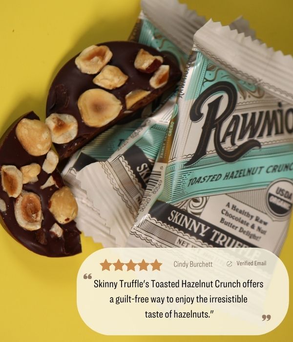 Product photograph for Skinny Truffle - Toasted Hazelnut Crunch