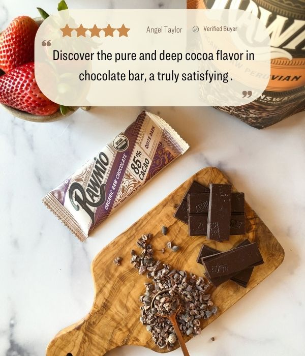 Product photograph for Essential Dark Chocolate Bar - 85% Cacao