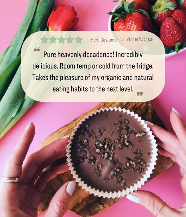 Product photograph for Mini Raw Chocolate Truffle Cake - 5 oz
