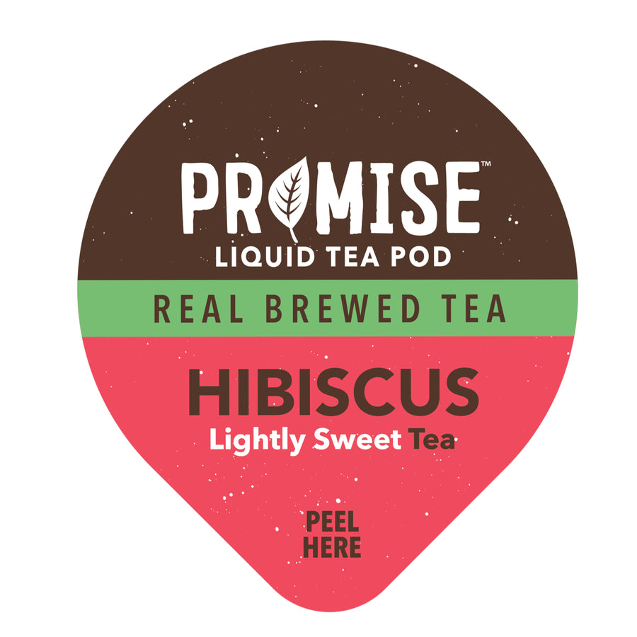 Promise Hibiscus tea pod lid
