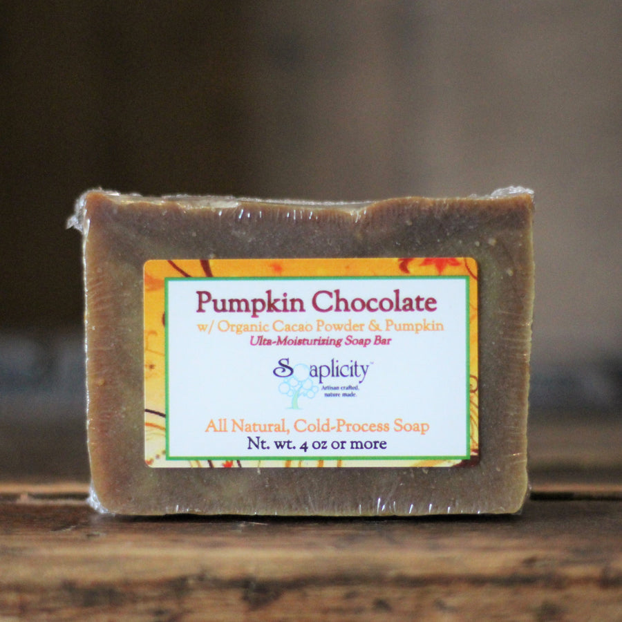 Pumpkin Chocolate  Soap Bar