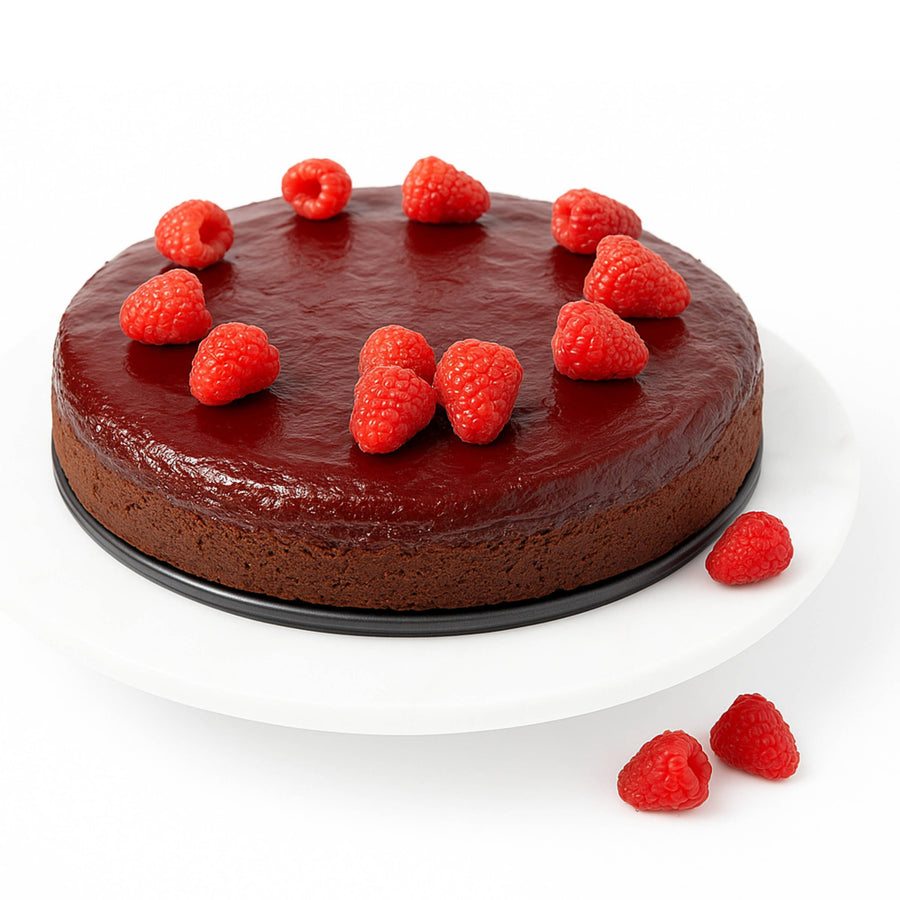 Gluten-Free Raspberry Chocolate Truffle Cake, 9-Inch, 2.8 lb