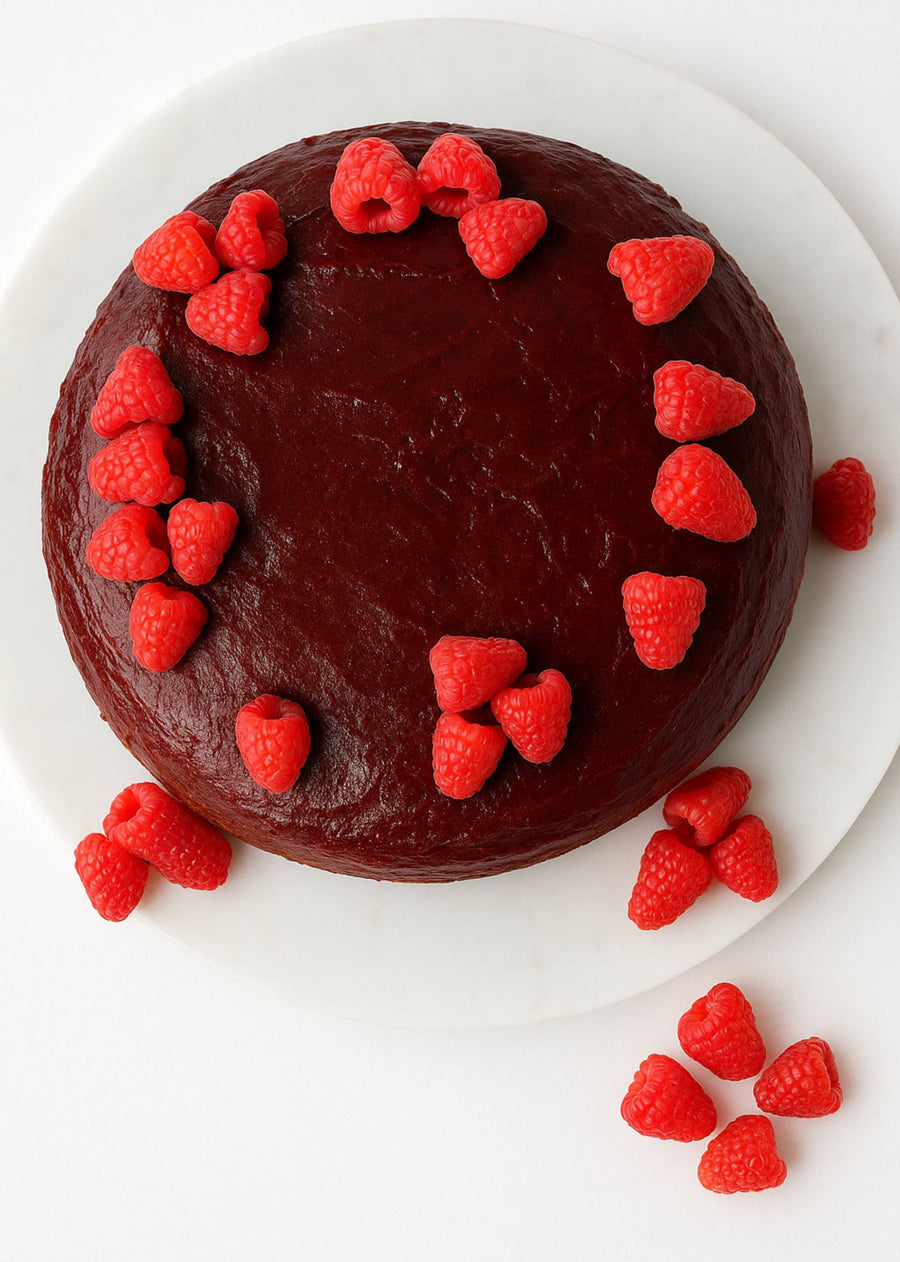 Gluten-Free Raspberry Chocolate Truffle Cake, 9-Inch, 2.8 lb