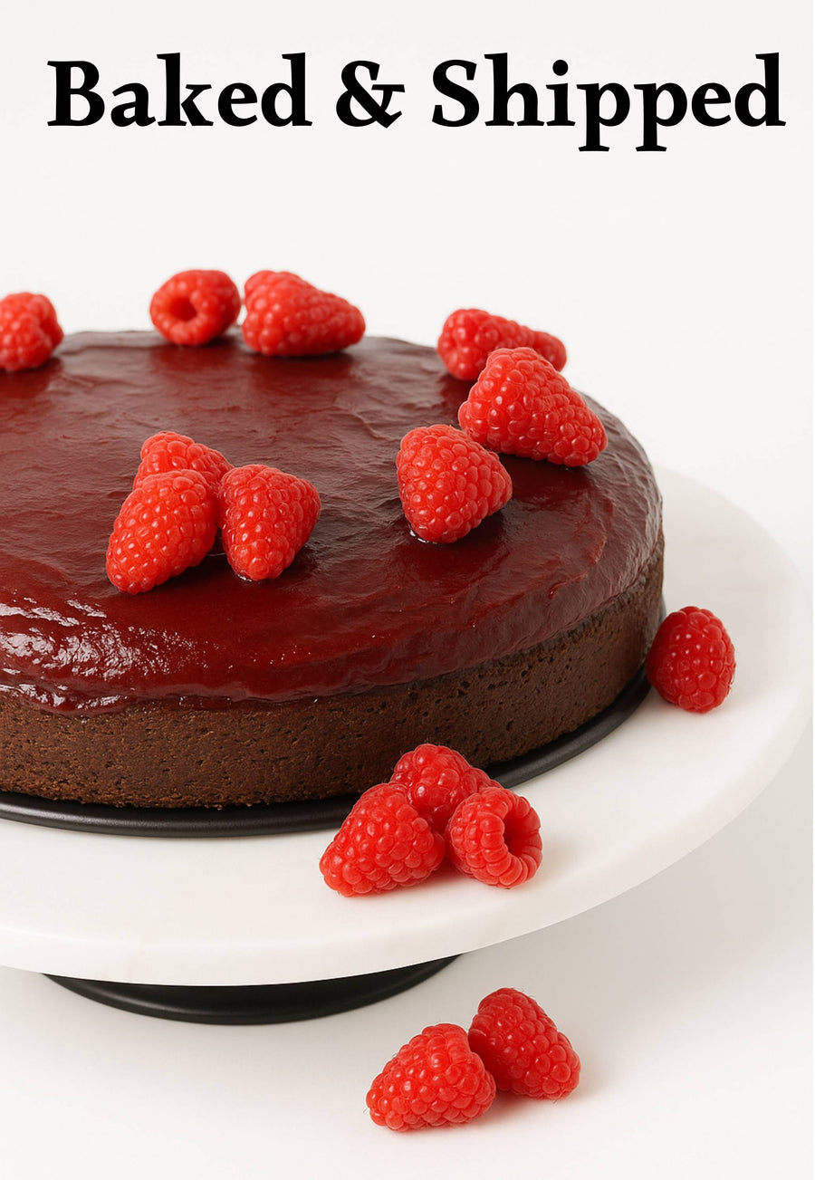 Sugar-Free Raspberry Chocolate Cake, 9-Inch, 2.8 lb