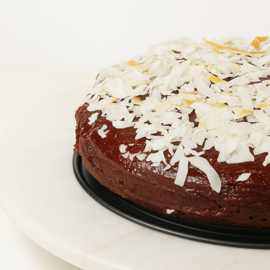 Gluten-Free Raspberry Chocolate Truffle Coconut Cake, 9-Inch, 2.8 lb