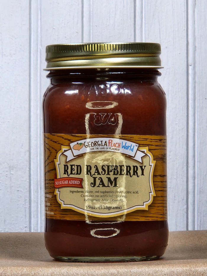 Red Raspberry Jam - No Sugar Added - product image