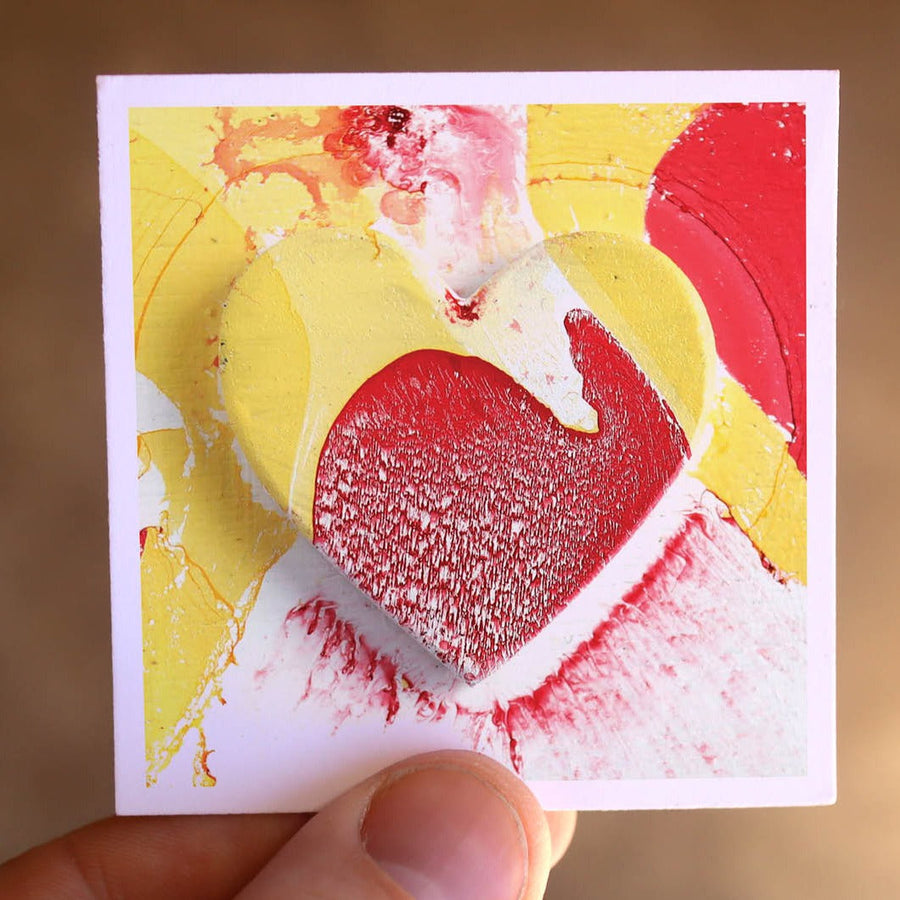 Heart artwork cards from the 365 Heartwork collection.