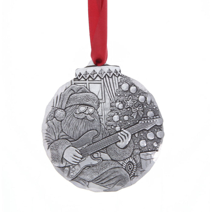 Product view of Rock-N-Roll Santa Ornament