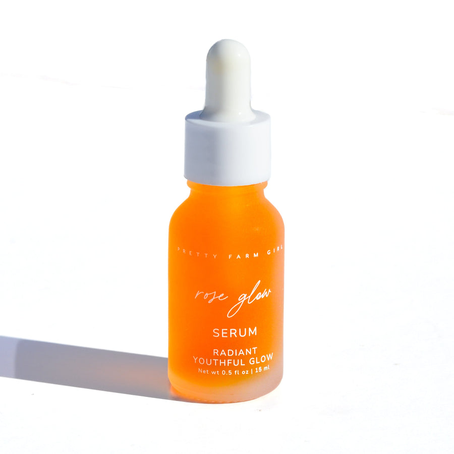 Rose Glow serum shown as one selectable kit option