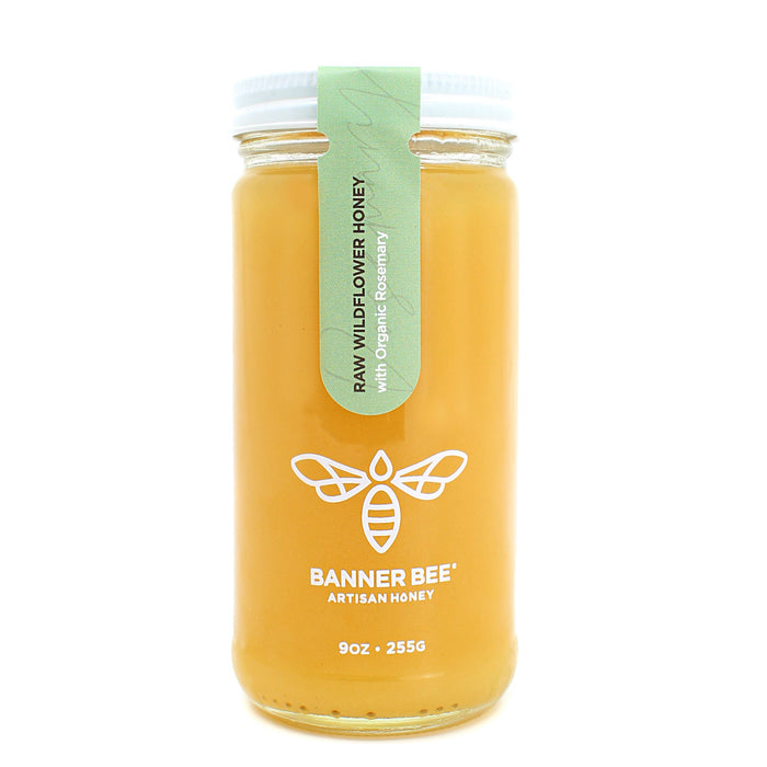Rosemary Infused Raw Honey – product photo 1