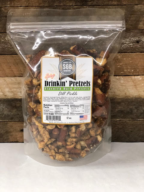 Spicy Dill Pickle Sourdough Pretzel Pieces – product photo 1